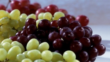 Vin, raisins de table 